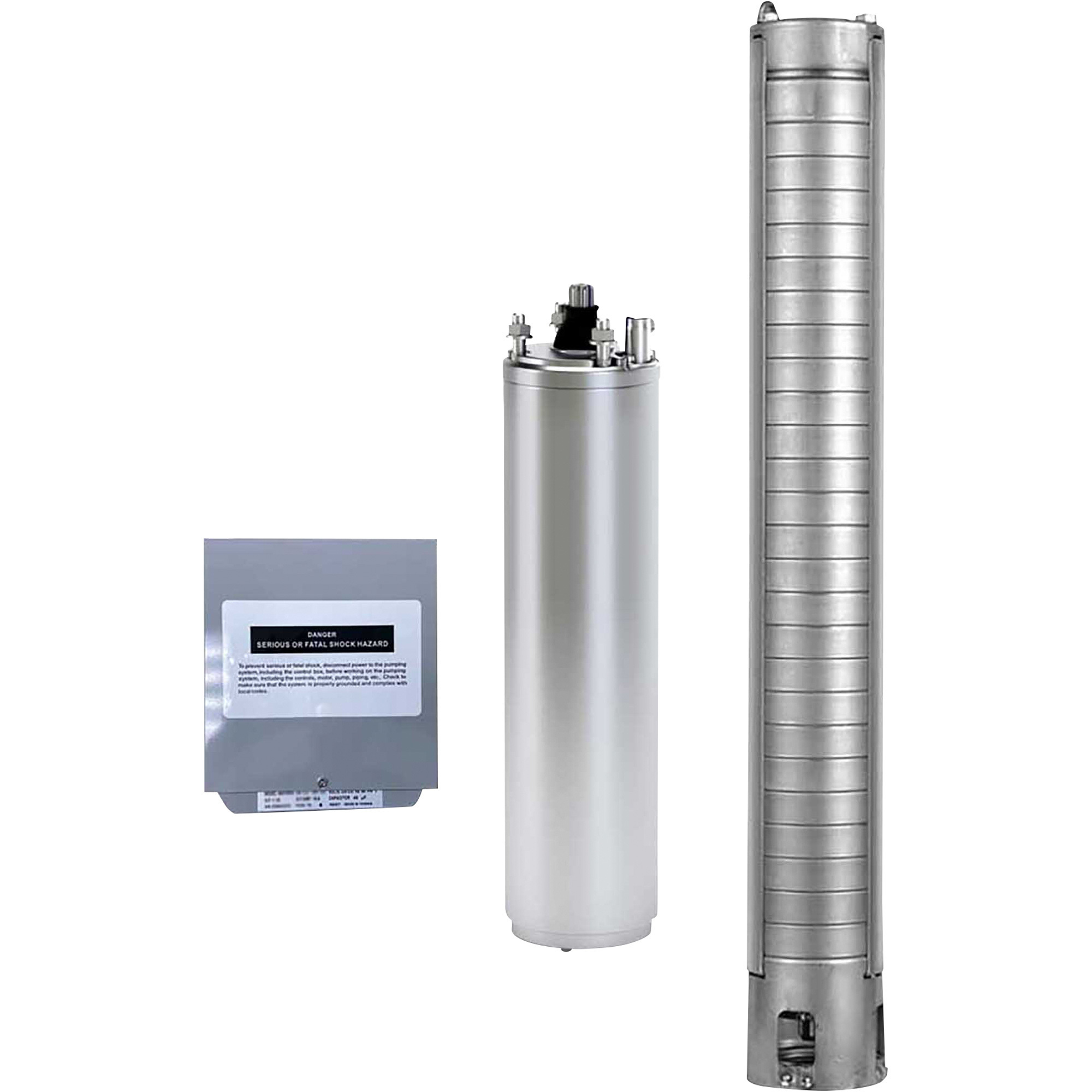 GOL Pumps 3-Wire Submersible 4in. Deep Well Pump, 3180 GPH, 3 HP, Model# SP-4